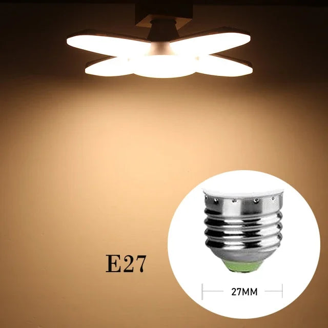 ventilateur pliable led blanc moderne 360 degrés angle réglable sans scintillement 220v