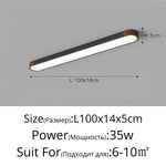 plafonnier led moderne noir bois naturel contemporain autonome flux lumineux variable certifié ccc