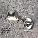 lampe murale articulée industrielle moderne vert gris blanc rouge noir opacité LED Edison