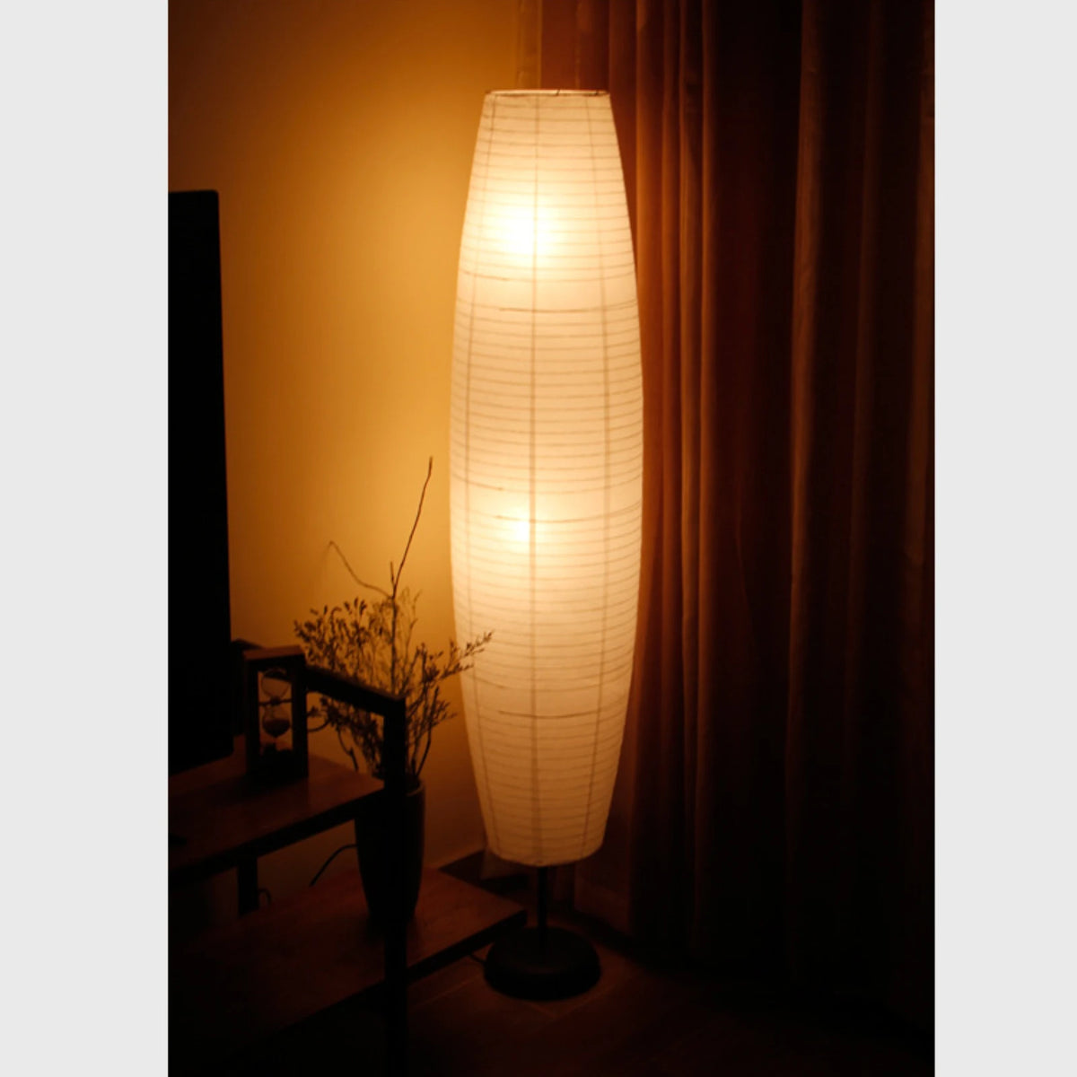 abat jour lampe sol blanc texture moderne minimaliste contemporain chambre salon fixe