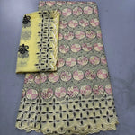 tissu coton dentelle voile mariage rose bleu jaune blanc marron noir fleurs