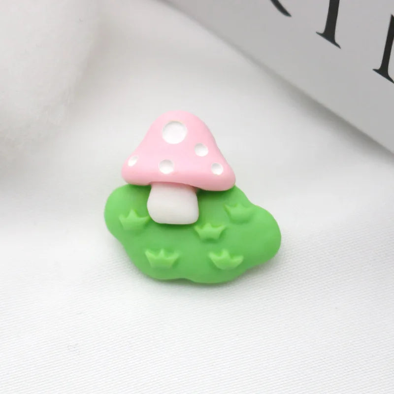 miniatures décoratives kawaii résine lapin coeurs champignons maison arrosoir carotte fleur enfants