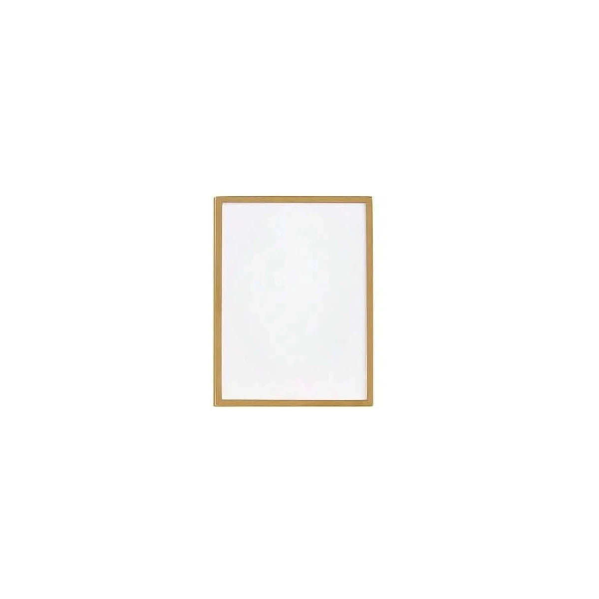 cadre photo moderne or argent feuilles vertes acrylique transparent minimaliste