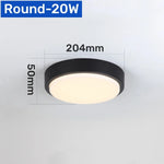 applique murale led moderne noir blanc surface opaques minimaliste 215x160 260x125 16w 20w