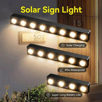lampe solaire murale led rgb noir moderne adhésif 10 lumièresextérieurintérieur