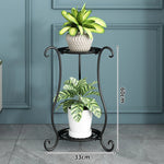 étagères métal or noir blanc plantes intérieur classique moderne autoinstallation multifonctionnels pots