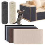 tapis grattage chats gris beige texture tissée adhésif moderne 30x100cm