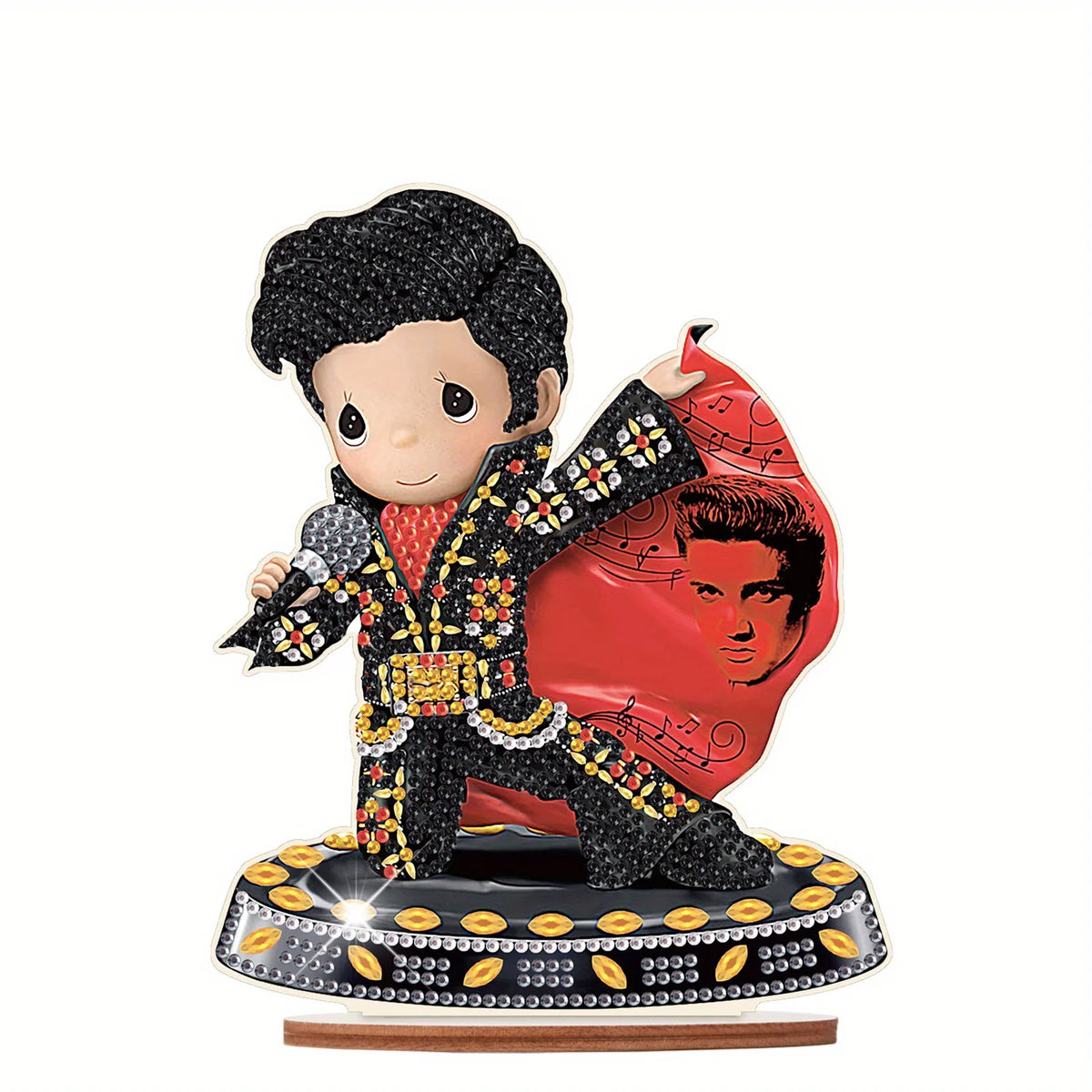 peinture diamant figurine dessins animés strass pinceau colle plateau sac diamants