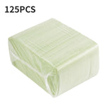 serviettes jetables rose violet blanc rayées modernes manucure outils scies taille grande