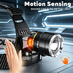 lampe frontale led rechargeable noire ajustable plein air 1000lm étanche modes luminosité différents certifications