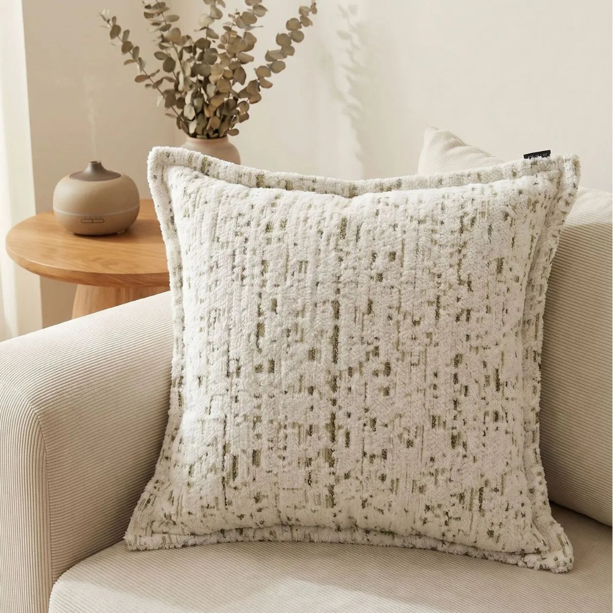 coussin carré moderne carreaux rayures 100 polyester décoration maison voiture 45x45cm