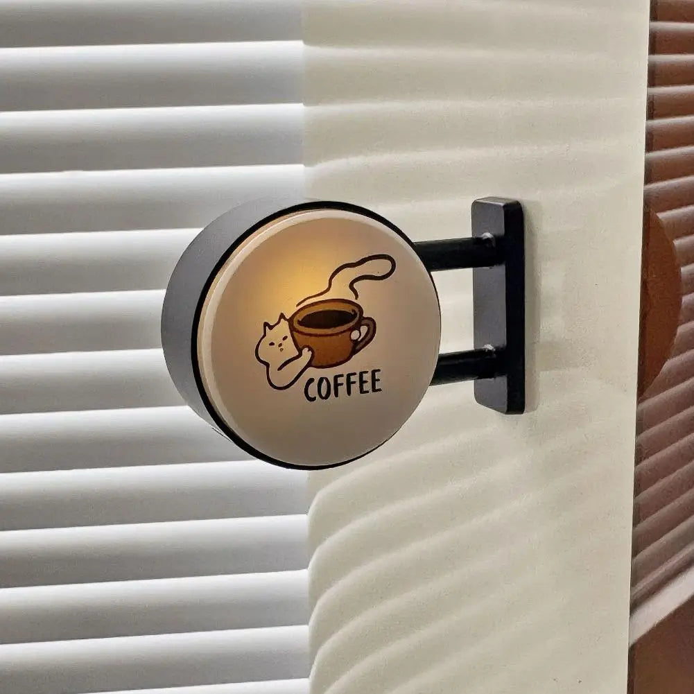 aimants réfrigérateur vintage tasse texte coffee chinois blanc noir marronclair minimaliste