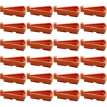supports pot orange moderne adhésif 2.36in 0.98in 2.76in 12pcs 4pcs 8pcs
