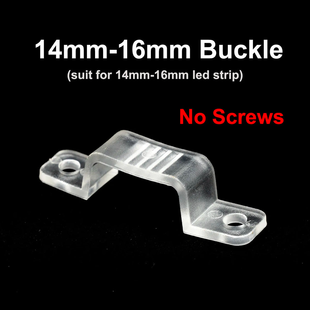 clips transparents modernes ruban led 14mm 16mm 10mm 12mm haute qualité fixations accessoires led