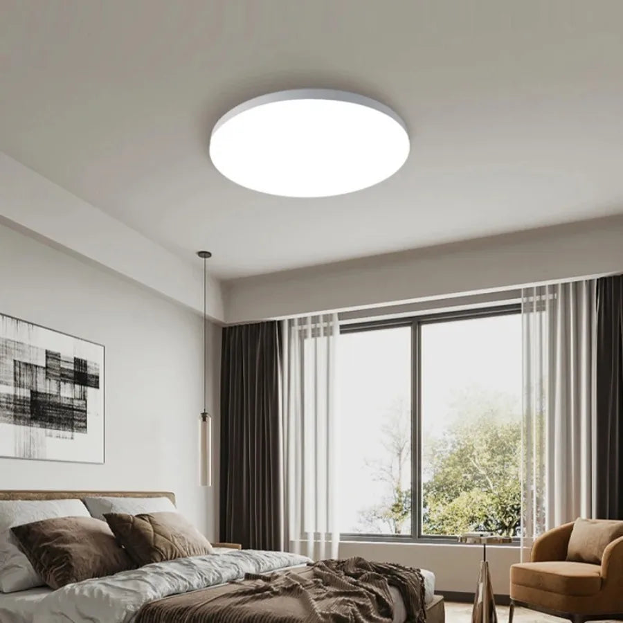 lampe led moderne blanc 23cm 30cm 37cm opacité minimaliste éclairage quotidien