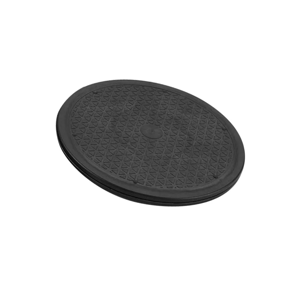 support rond moderne noir texture géométrique adhésif opacité plateau tournant 360 degrés diamètre 20