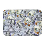 tapis vert moderne billets dollars antidérapant imperméable usage extérieur intérieur porte sol