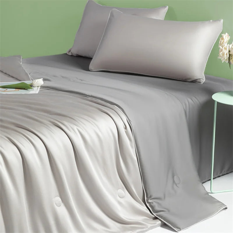 drap plat uni satiné vert clair moderne élégant tissu microfibre soie été polyester frais