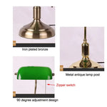 lampe classique vert bronze interrupteur bouton câble euro us uk