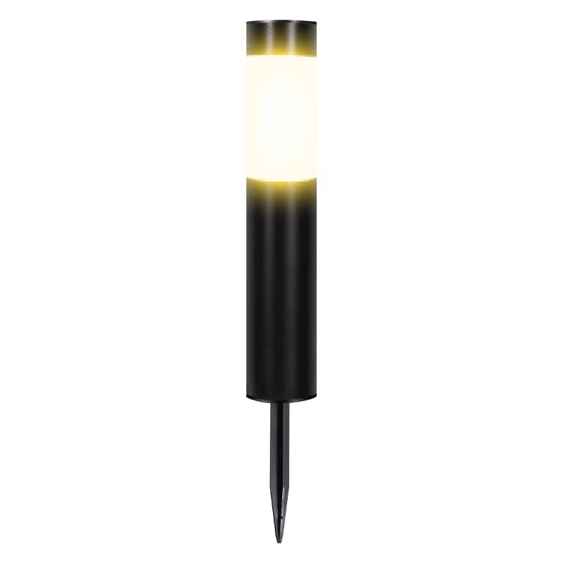 lumière solaire extérieure moderne étanche jardin cheminée ip65 waterproof led