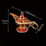 lampe aladdin ornement métal floral oriental décoration chambre salon cadeau adulte