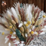 bouquet fleurs séchées naturelles décoration maison rustique bohème anniversaire mariage