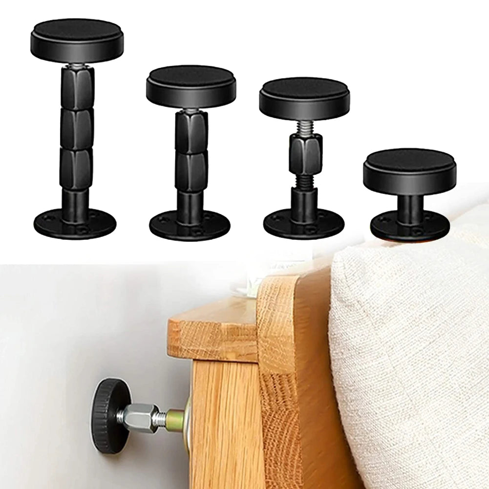 support fixation anti vibration réglable métal moderne noir 28 110mm adhésif