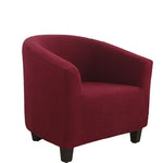 housse fauteuil moderne carreaux gris blanc élastique décorative salon salon maison intérieur