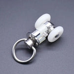 rouleau rideau blanc argenté moderne 10 pièces plastique métal rondelles anneau fixations quincailleries meuble