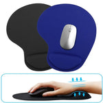 tapis souris ergonomique adhésif noir rouge bleu orange violet moderne confortable