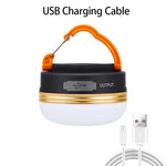 lampe camping led portable aimantée modes éclairage recharge usb compact moderne