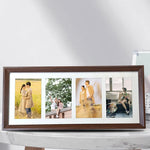 cadre photo multiple bois moderne photos photos photos minimaliste collage familial