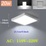 plafonnier led moderne blanc 20w 15w 10w éclairage quotidien minimaliste