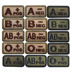 écussons sang type badges patchs militaires vert olive noir crochet boucle 2.5cm 5cm pos