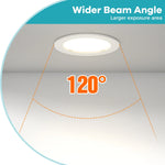 spots led downlight blanc moderne encastrables 220v 5w 10w 15w 20w 25w led haute