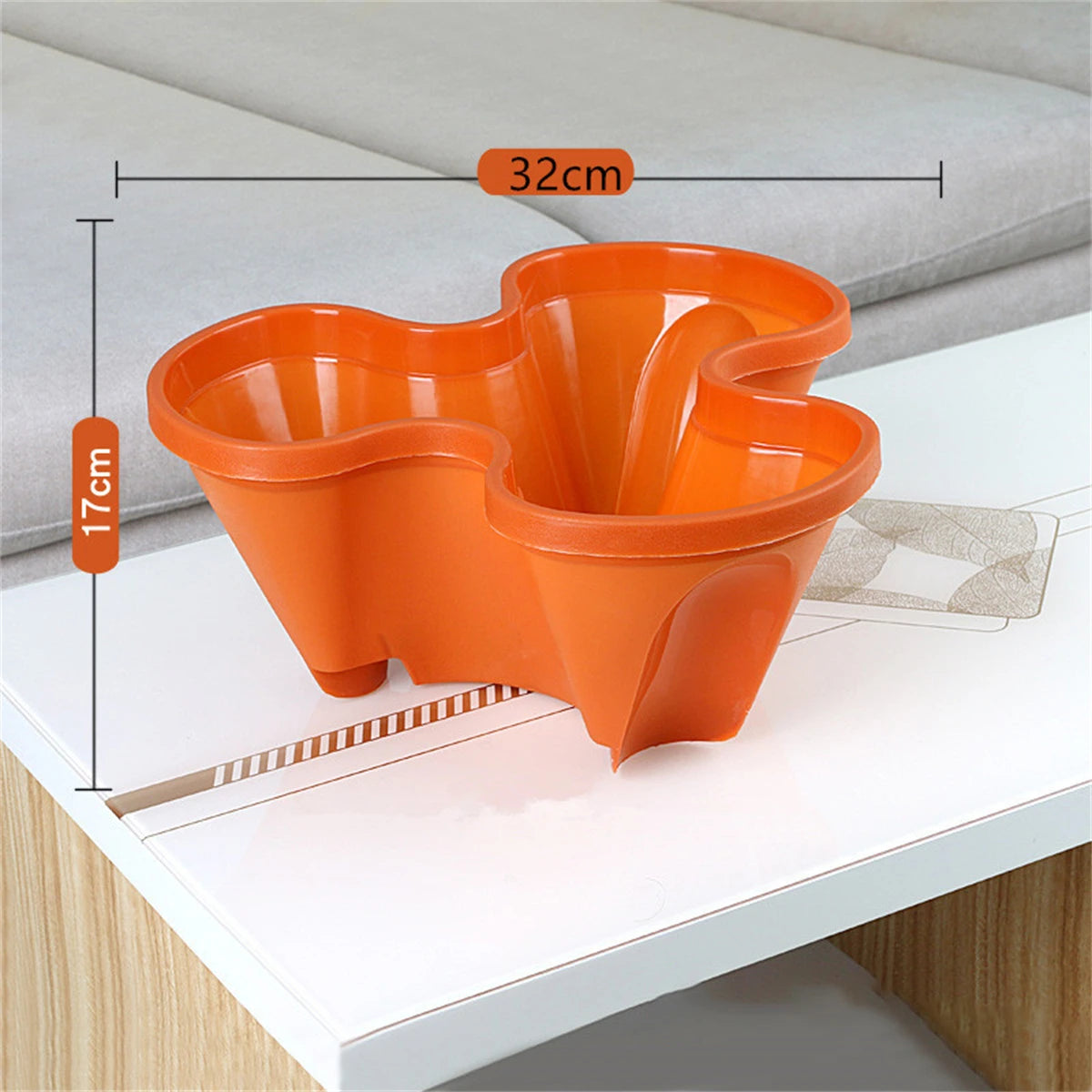 pot fleur empilable roulettes plateau base moderne plante jardin intérieur extérieur
