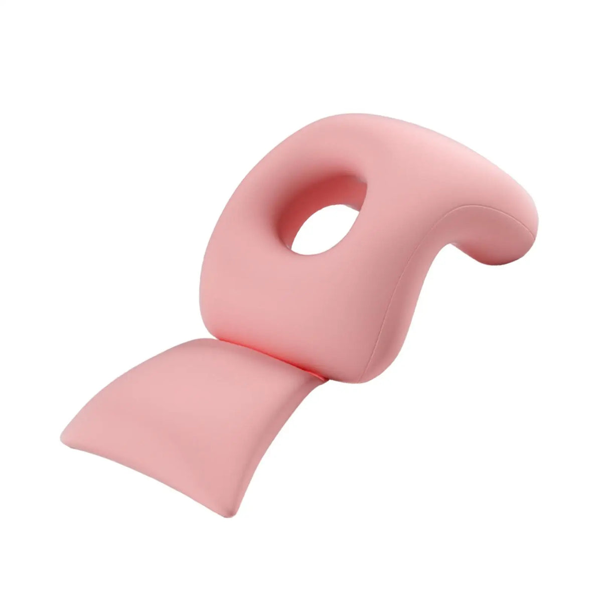 coussin soutien sommeil mousse polyester massage face down confort salon gris tissu uni ergonomie