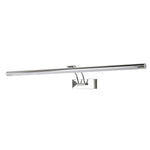 lampe led moderne noire 800mm 15 lumières clips facile chambre cuisine salon