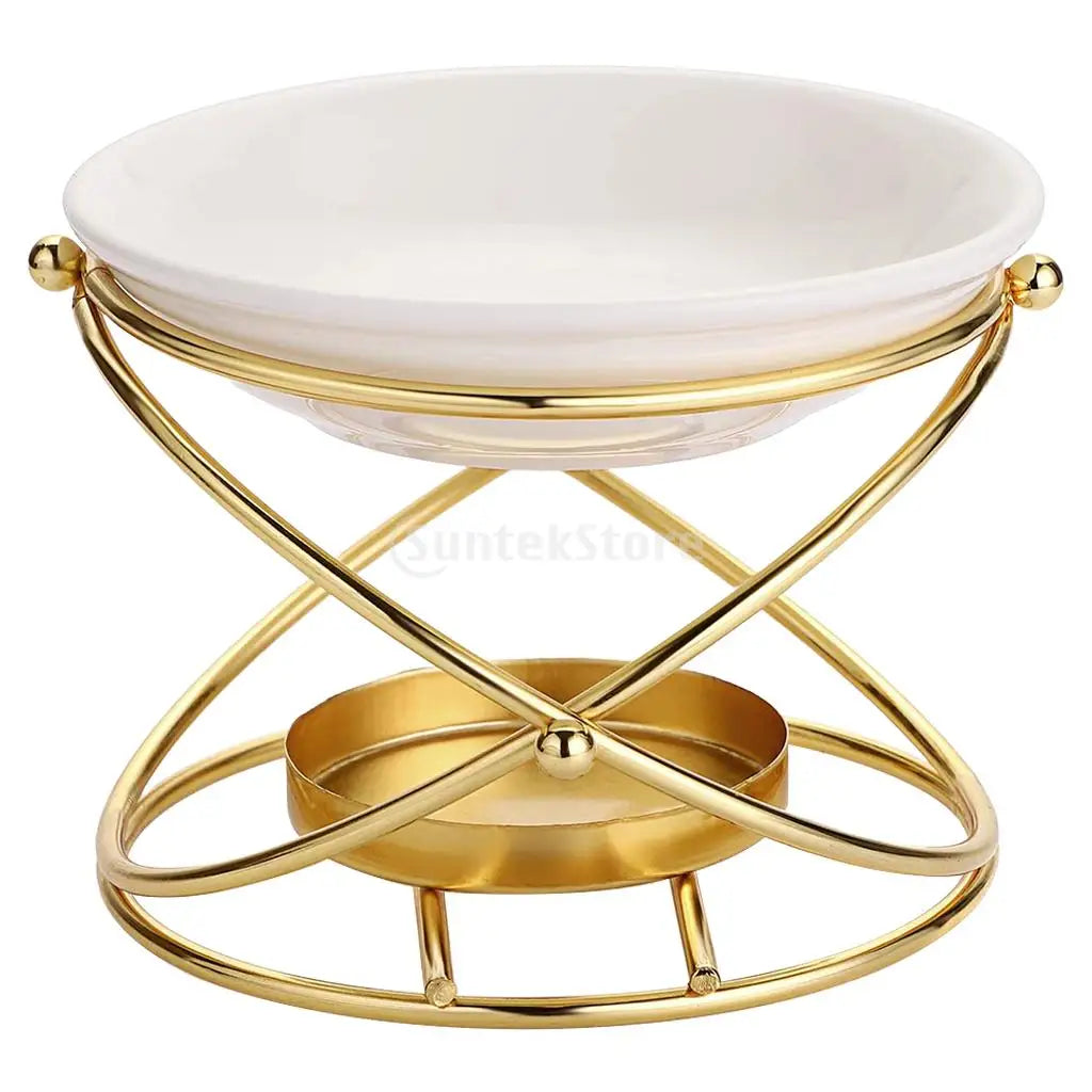 diffuseur huiles essentielles moderne céramique bougie parfumée tringle métal doré minimaliste salon décoration chambre