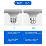 ampoule led 10w 15w 20w 30w 40w 50w 5w 60w 80w blanc rayures verticales