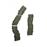 miniature route résine gris vert blanc jaune texture rugueuse décoration jardin féerique bricolage accessoire