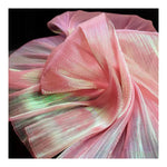 tissu plissé noir vert rose orange blanc mariage robe élégante cérémonie tissu brocart