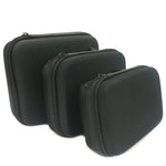 sac main noir texture mat pratique anti odeur zip poignée rangement outils