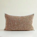 housse coussin rectangle polyester marron motif géométrique blanc contemporain décoration intérieure voiture