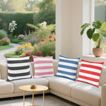 Détail des coutures du coussin imperméable