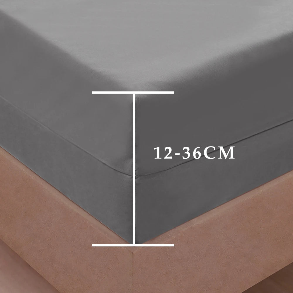 housse matelas imperméable antiacariens gris uni moderne fermeture glissiere 120x200cm polyester