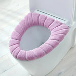 couvre siège toilette velours gris rose bleu vert beige confortable moderne salon