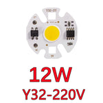 Chip LED COB 3W 5W 7W 10W 12W blanc blanc chaud moderne technologique sans