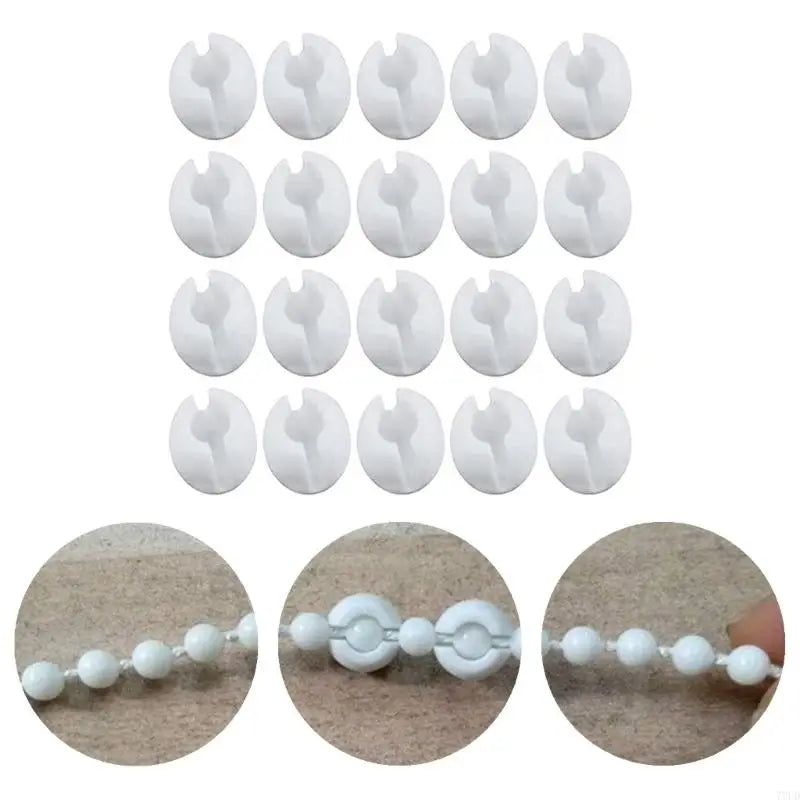 accessoires rideau blancs moderne 20 chaîne aveugles fentes centrales decoration maison