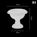 cache pot blanc rayures verticales adhésif décoration intérieure classique ornement maison salon